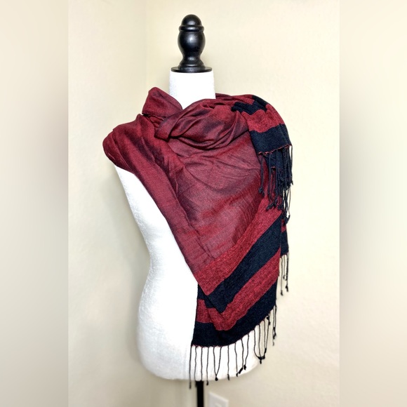 Scarf Pashmina Flamenco mixed material - Picture 1 of 10